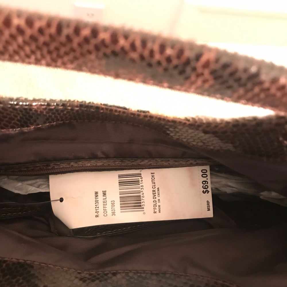 Animal print handbag by Nine West